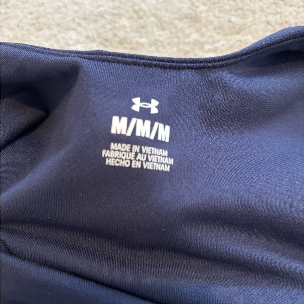 Under Armour workout tank top | Medium | Navy | Buttery Soft | NWT - Picture 5 of 7